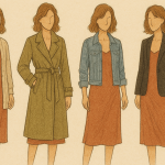 Stylish layering options over a spaghetti strap dress for different seasons and events