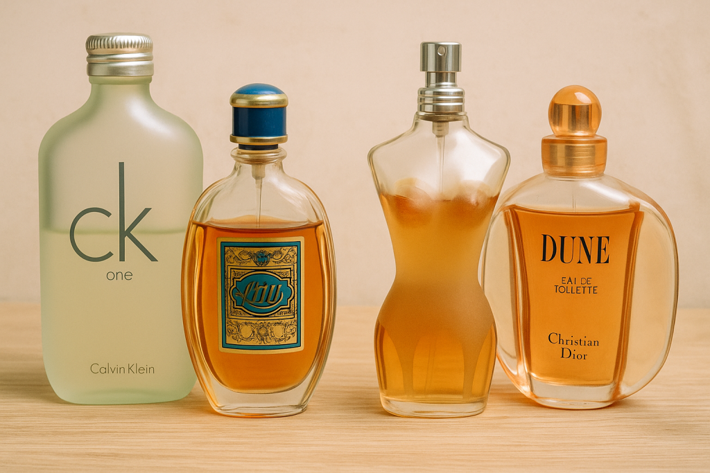 conic perfumes and fragrances from the 1990s that defined a nostalgic decade