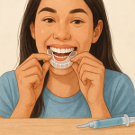 Step-by-step guide on how to use teeth whitening trays for a brighter smile