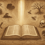 Illustration symbolizing God’s seven biblical curses as described in the Bible