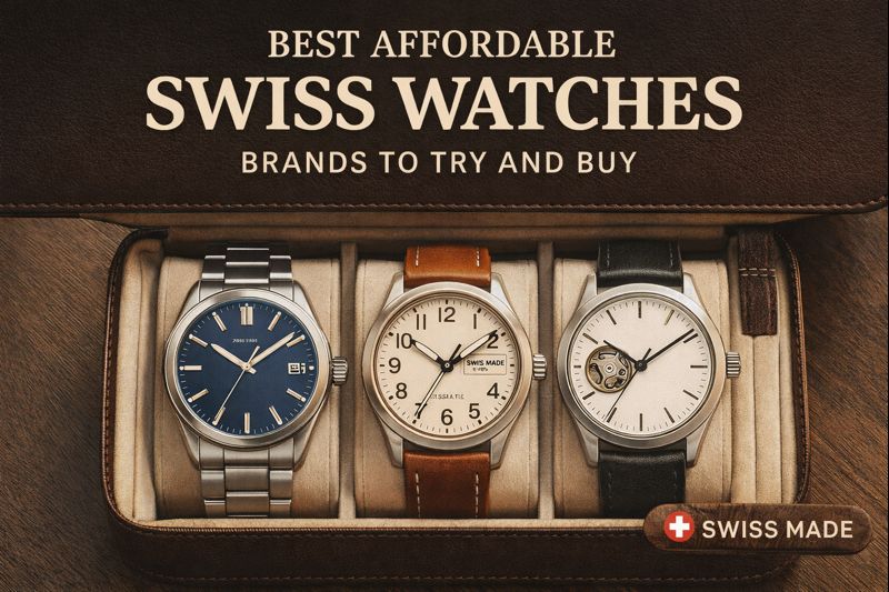 Affordable Swiss watches combining quality craftsmanship and timeless design