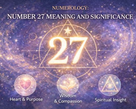 Numerology number 27 representing spiritual wisdom, compassion, and life purpose