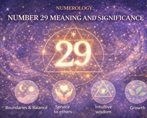 Numerology number 29 symbolizing intuition, karmic lessons, and spiritual growth