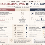 Comparison between microblading pain and tattoo pain during cosmetic and body art procedures